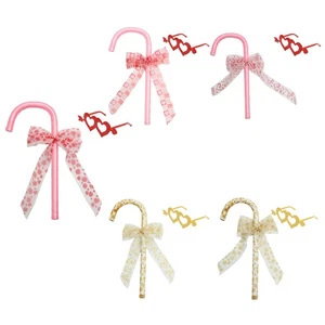 1Set Walking Stick and Heart Shaped Glasses Frame Halloween Cosplay Party Props - Picture 1 of 61