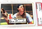 1952 Topps Gus Niarhos #121 NM-MT PSA 8, Great Color, perfect back, centered