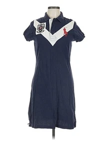RARE Ralph Lauren Cricket Polo Dress RLFC Embroidery Logo Big Pony Crown Patch L - Picture 1 of 8