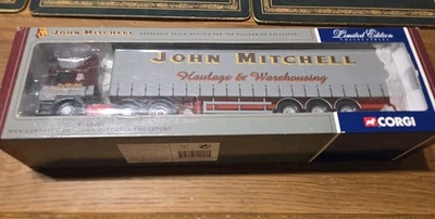 Corgi 1/50 Limited Edition John Mitchell Man Curtainside CC12001 with CoA - Image 1 of 3