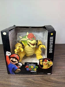 2023 Bowser Super Mario Bros Movie Premium 7” Fire Breathing by Jakks New in Box - Picture 1 of 12