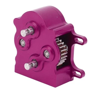 Purple RC Car Gearbox Dual Outer Rotor Motor Transmission Case Assembly With - Picture 1 of 12