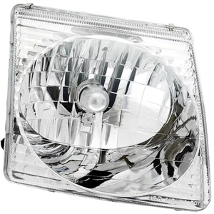 Left and Right Headlights For Ford Explorer Sport Trac 2001-2005 Halogen w Bulbs - Picture 1 of 4