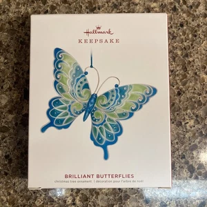 Hallmark Keepsake 2019 Brilliant Butterflies #3 Ornament New In Box - Picture 1 of 10