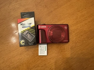 Canon PowerShot SX720 HS  Digital Camera Black 40x WiFi 20.3MP TESTED - Image 1 of 4