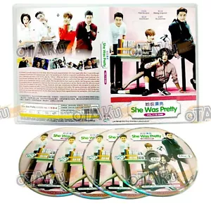 SHE WAS PRETTY - COMPLETE KOREAN TV SERIES DVD BOX SET (1-16 EPS) SHIP FROM US - Picture 1 of 7