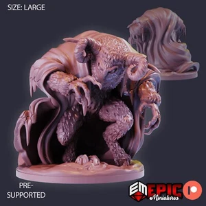 6K Resin 32mm Epic Miniatures Owl Goddess Frost Cloak for D&D, Role-Play - Picture 1 of 1