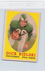 1958 Topps #111 Dick Bielski Eagles EX *DA-A7149