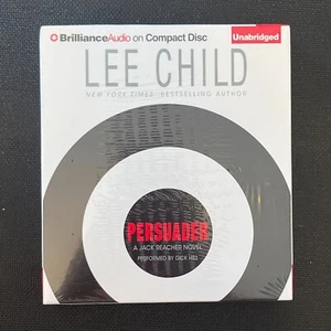 Persuader by Lee Child CD Audiobook Unabridged NEW Jack Reacher Mystery - Picture 1 of 2