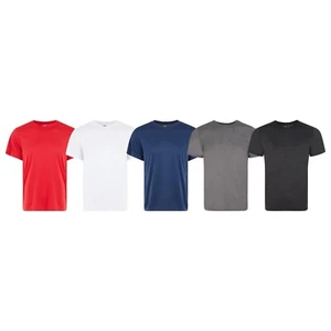 Mens Casual Muscle Tee Performance Solid Blank Tank T Shirt Summer Gym Top - Picture 1 of 11