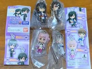 Code Geass figure strap key chain Lot 4 set Lelouch Suzaku mascot Japan p1 5 - Picture 1 of 3