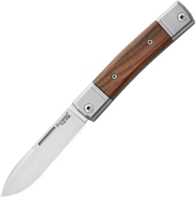 Navaja de Bolsillo LionSTEEL BestMan BM2 Junta Deslizante Madera Santos Plegable M390 BM2ST Foto 1 de 2
