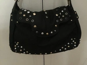 Jimmy Choo for H&M Tasche Ledertasche mit Nieten bag leather - Bild 1 von 6