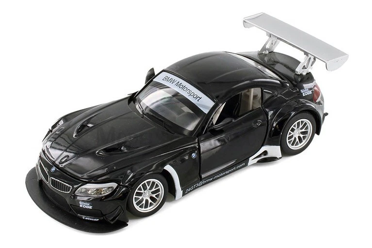 BMW Z4 E89 Cabrio Modellauto 1:43 – Schwarz, Mit Sockel & Vitrine, Ca. 10 Cm Lang
