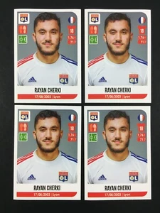 Rayan Cherki RC Rookie Lot 4 Sticker Panini Foot 2020 2021 (20-21) #208 - Picture 1 of 3
