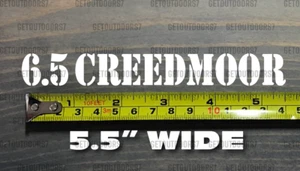 6.5 CREEDMOOR Sticker Decal 5.5" Ammo Can Box Label Ammunition Case 9MM 40 CAL - Picture 1 of 1