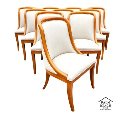 Italian Yacht Dining Chairs Set of 10 - Image 1 of 4