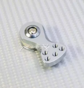 RC 1/10 Aluminium Lenkung SERVO HUPE Sparer GROSS 25T für AUTOS Servos - SILBER- - Bild 1 von 16