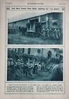 1916 Wwi Ww1 Print Buried Military Honours Somme Front Funeral French Officer