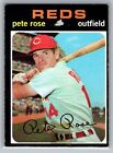1971 Topps Pete Rose Baseball Card VG