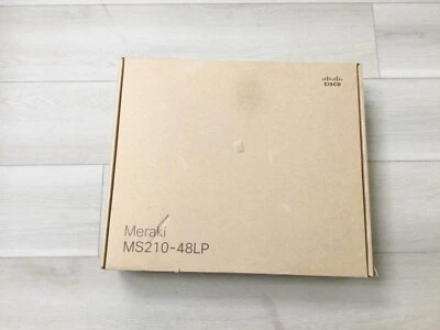 Cisco Meraki MS210-48LP-HW 48x1GE PoE+ 4x SFP Cloud Managed Switch UNCLAIMED New - Image 1 of 2