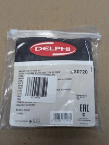 Delphi LX0720 Brake Pad Fitting Kit fits MERCEDES SL63 AMG R231 5.5 Rear 2012 - Picture 1 of 2