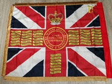 The Duke of Lancaster's Regiment 2nd Bn Queens Colours flag