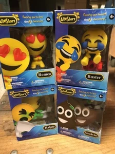 All Starz 6” Emoji Figurines Set Of 4 To Tell The World How You Feel! - Picture 1 of 1