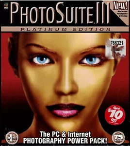 MGI Photosuite 3 III Platinum Pc New Retail Big Box Win7 8 10 XP - Picture 1 of 6