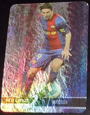 2007-08 Mundicromo Revelacion Lionel Messi #542 Foil Las Fichas la Liga 2007 b