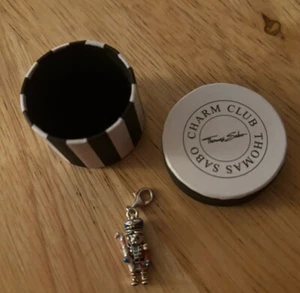 Thomas Sabo Charm Club Sterling silver 925 Nutcracker shoe bracelet Dangle - Picture 1 of 7