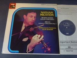 MENDELSSOHN / BRUCH - VIOLIN CONCERTOS LP, Nathan Milstein, EMI SXLP 30245 - Picture 1 of 4