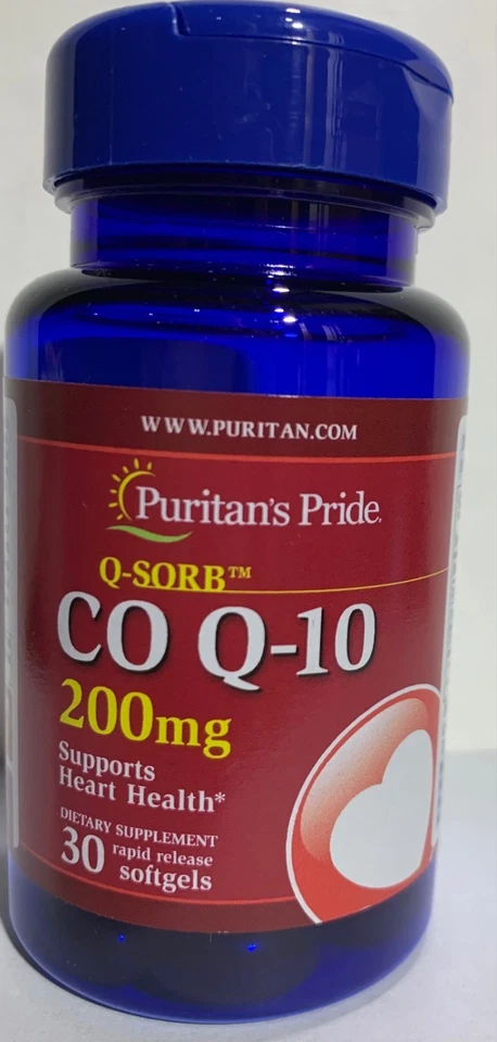Puritan's Pride Q-sorb Co Q-10 200mg Rapid Release Softgels - 30 Count - Image 1 of 1