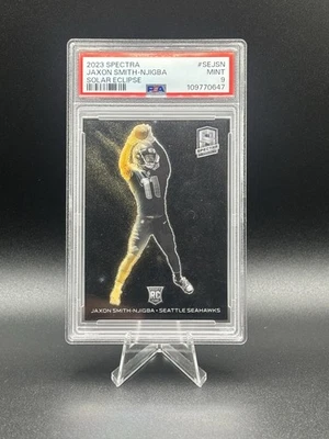 2023 Spectra Jaxson Smith Njigba— Solar Eclipse PSA 9 SEAHAWKS - Image 1 of 3