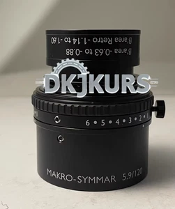 1 pcs  for used working MAKRO-SYMMAR 5.9/120  free shipping DHL - Picture 1 of 4