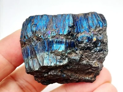 Premium Leklai Piedra Natural Arco Iris 7 Colores 103.7 g-Amuleto Tailandés Suerte Potente Foto 1 de 4