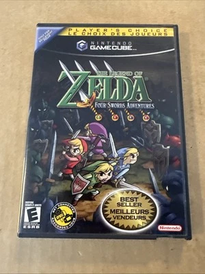 Nintendo GameCube The Legend Of Zelda Four Swords Adventures CIB Player’s Choice - Image 1 of 4