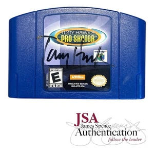 Tony Hawk Signed Nintendo 64 Game Cartridge Auto ~ JSA COA - Picture 1 of 3