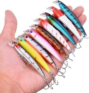 Juego de señuelos de pesca multicolores de 9 piezas - Imagen 1 de 1