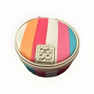 Neu Neu mit Etikett Coach Julia Legacy gestreiftes Schmuckkästchen Schatulle 61657B SELTEN Sammlerstück - Bild 1 von 3