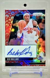 Ben Wallace 2024-25 Panini Prizm Signatures #SIG-BWP Dragon Year Prizm Auto SSP - Picture 1 of 3