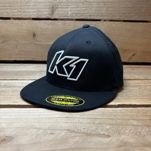 K1 Speed Go Kart Racing Black 7 1/4 7 5/8 Fitted Hat Cap - Picture 1 of 9