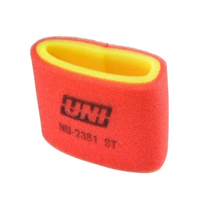 Uni Dual Stage Air Filter 1988-1998 for Kawasaki Bayou 220 & Bayou 300 2x4 & 4x4 - Image 1 of 2