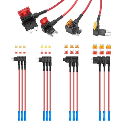 RECOIL FTK12 12 Pack 12V Car Add-a-Circuit Fuse Tap Adapter Kits  ATO/ATC - Image 1 of 4