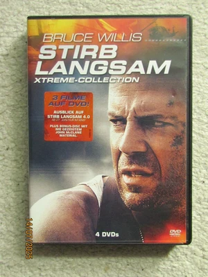 Stirb Langsam - Xtreme Collection - 4 DVDs - mit Bruce Willis - NEUWERTIG - Bild 1 von 4