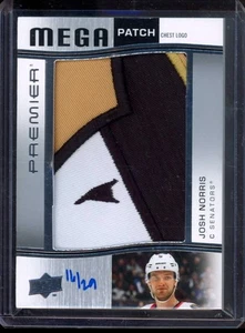 2023-24 UD PREMIER MEGA PATCH JOSH NORRIS GAME USED JERSEY CHEST LOGO #ED 16/29 - Bild 1 von 1