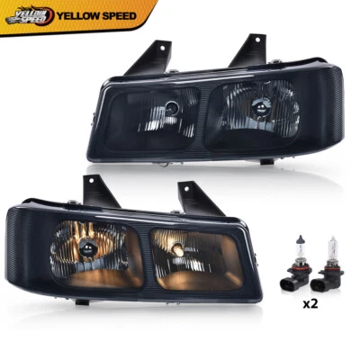 Faros cromados/humados aptos para camioneta Chevy Express GMC Savana 2003-2019 Foto 1 de 4