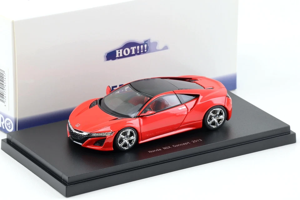 1:43 Ebbro Honda Nsx Concept Car 2013 Red - Immagine 1 di 3