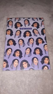 NEW SEALED Cardi B Oakurrr Purple Notebook Pad Journal Central 23  - Picture 1 of 2