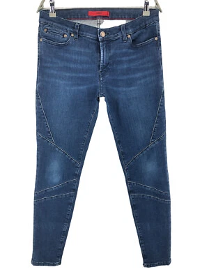 HUGO BOSS Mujeres Gilljana 12 Slim Skinny Stretch Jeans Talla W30 L28 - Imagen 1 de 4